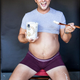 Illustration for article titled This Mans Wife Refused to Pose for Pregnancy Pics, So He Did Instead